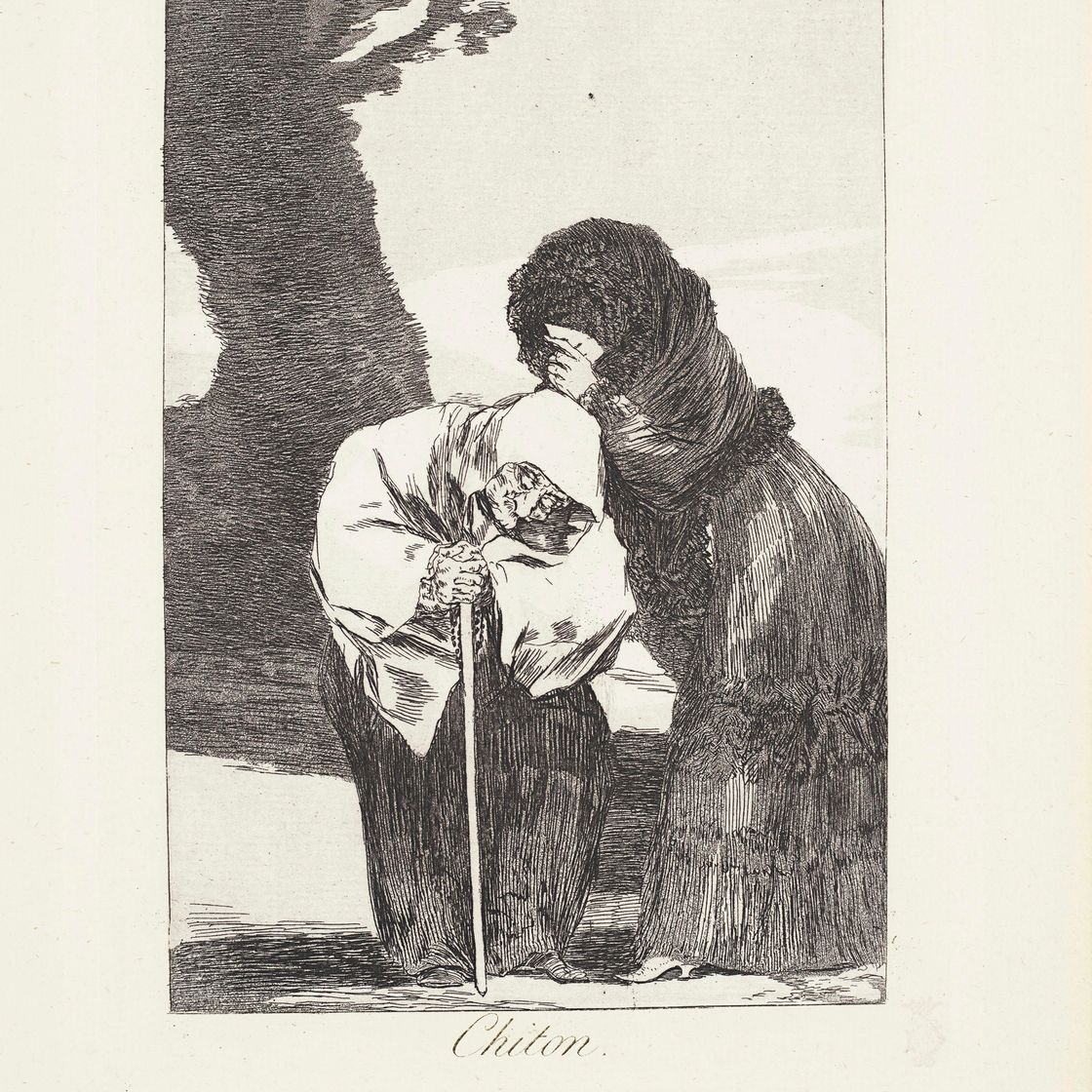Francisco Goya — Три тарелки от: Los Caprichos (тарелки 28, 27 и 6), изображение 1