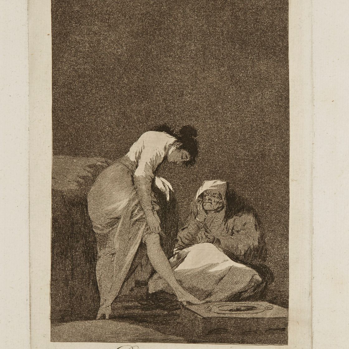 Francisco Goya — Никаких побегов, фото 72 из Лос-Капричос (Дельтейл, 109; Харрис, 107), изображение 2