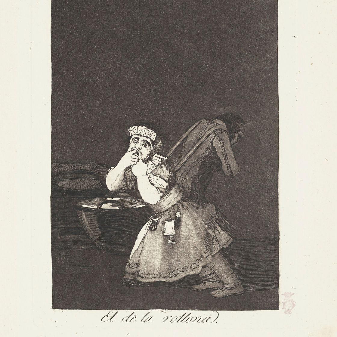 Francisco Goya — Три тарелки от: Los Caprichos (тарелки 4, 18 и 32), изображение 1