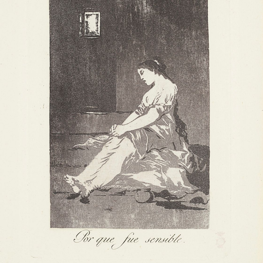 Francisco Goya — Три тарелки от: Los Caprichos (тарелки 4, 18 и 32), изображение 3