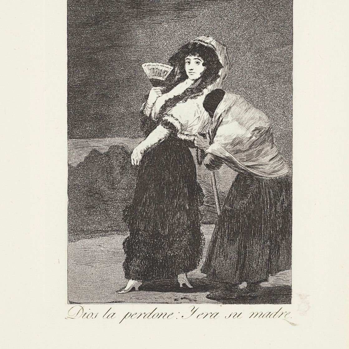 Francisco Goya — Три тарелки от: Los Caprichos (тарелки 16, 7 и 14), изображение 1