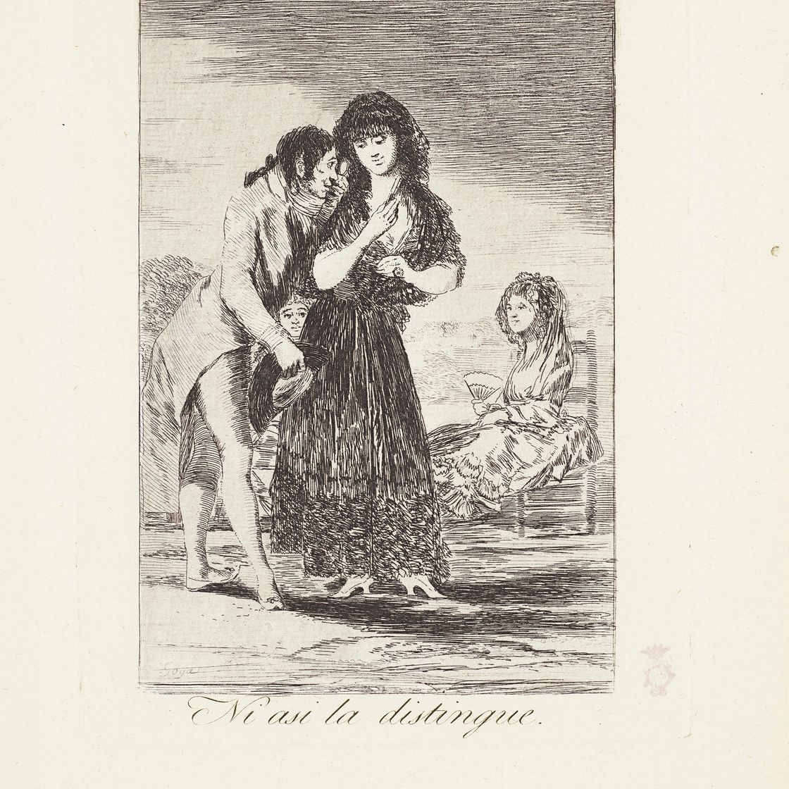 Francisco Goya — Три тарелки от: Los Caprichos (тарелки 16, 7 и 14), изображение 2