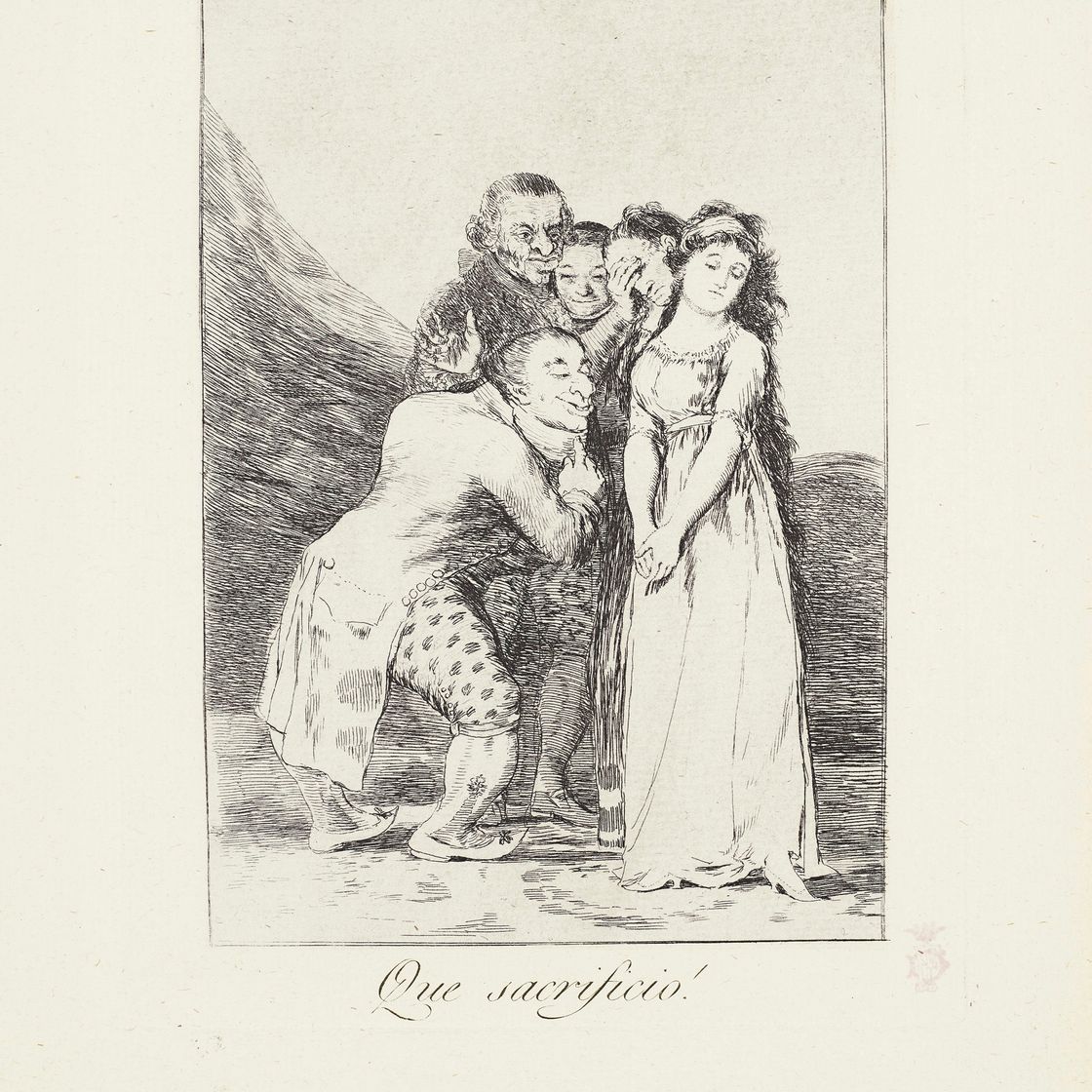 Francisco Goya — Три тарелки от: Los Caprichos (тарелки 16, 7 и 14), изображение 3