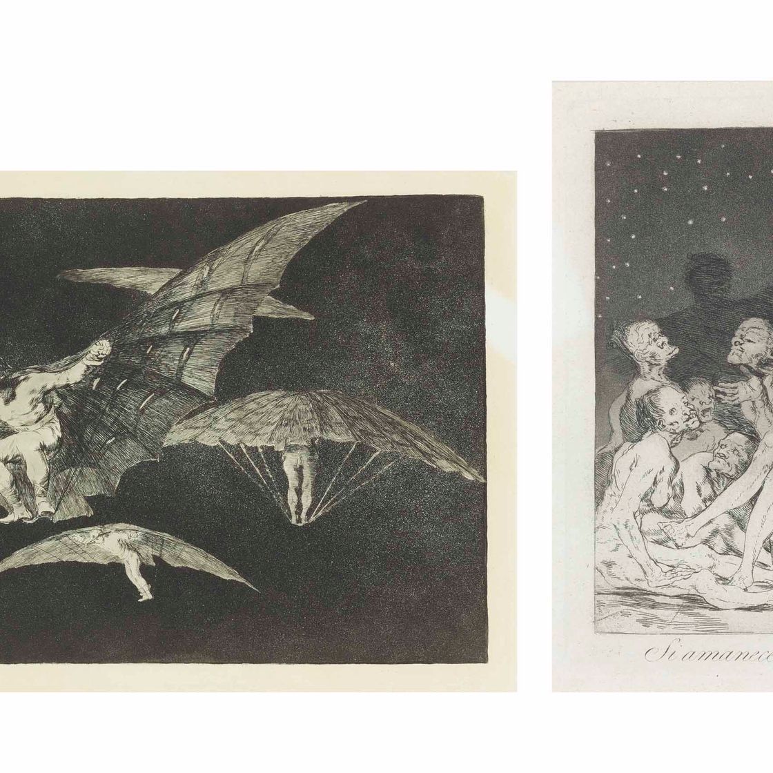 Francisco Goya — Донде хей ганас хей мана, из Лос-Провербиос