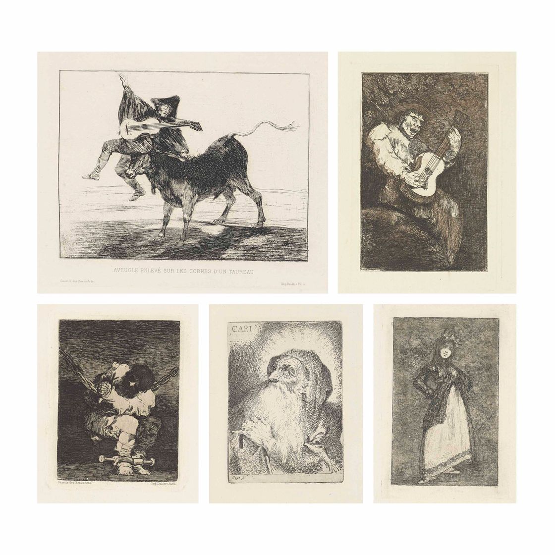 Francisco Goya — Небольшая коллекция офортов, изображение 1