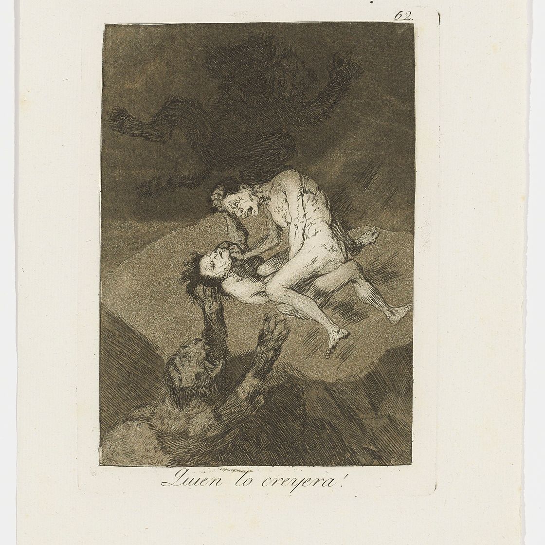Francisco Goya — Три тарелки, от: Los Caprichos, изображение 2