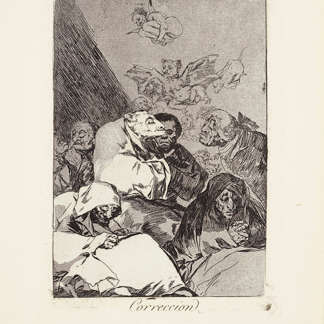 Francisco Goya — Исправление (Correction) Фото 46 от: Los Caprichos