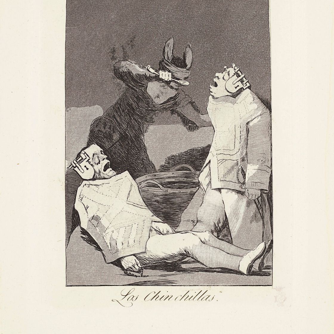 Francisco Goya — Шиншиллы (Los Chinchillas) Фото 50 от: Los Caprichos
