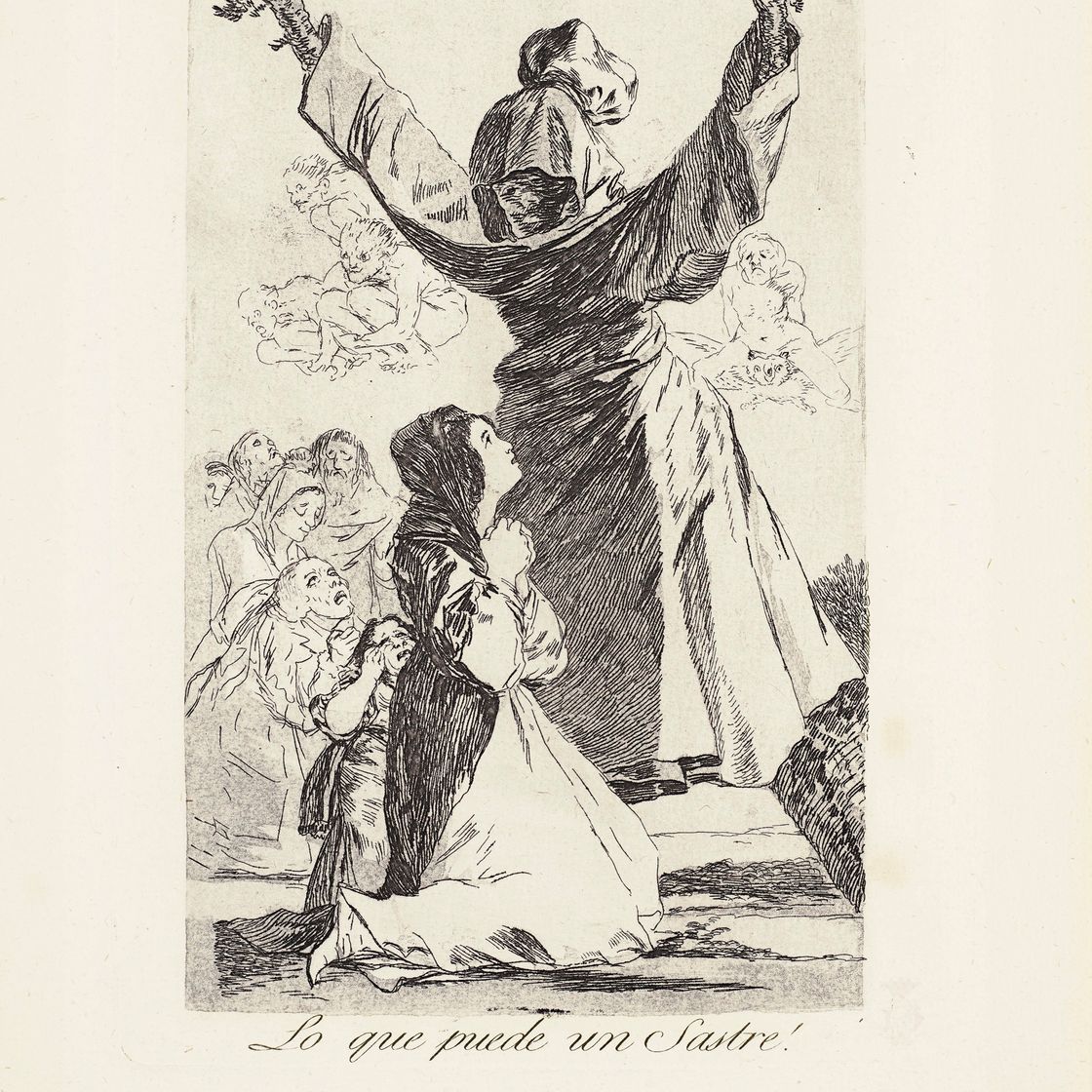 Francisco Goya — На что способен портной! (Вот что значит быть безупречным!) Фото 52 из: Los Caprichos