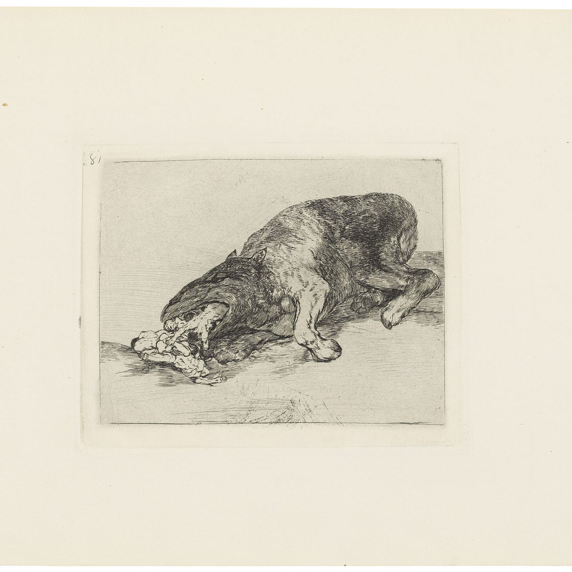 Francisco Goya — Пять тарелок от: Los Desastres de la Guerra