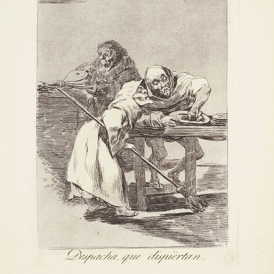 Francisco Goya — Поторопись, они просыпаются (Описание того, что происходит), Фото 78 от: Los Caprichos
