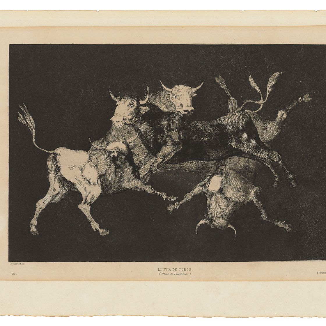 Francisco Goya — Четыре дополнительные таблички для: Los Proverbios, изображение 2