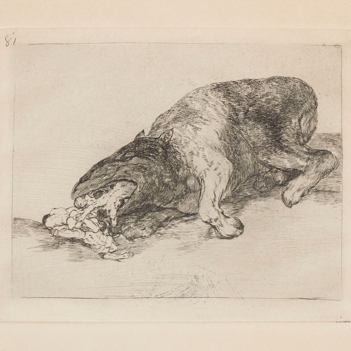 Francisco Goya — Fiero monstruo! (Свирепый монстр!)