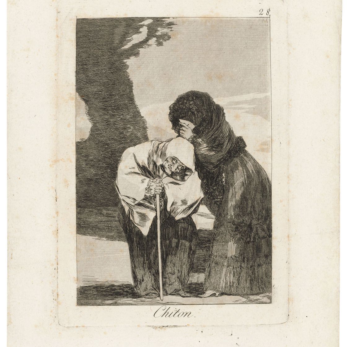 Francisco Goya — Хитон , фото 28 от: Los Caprichos