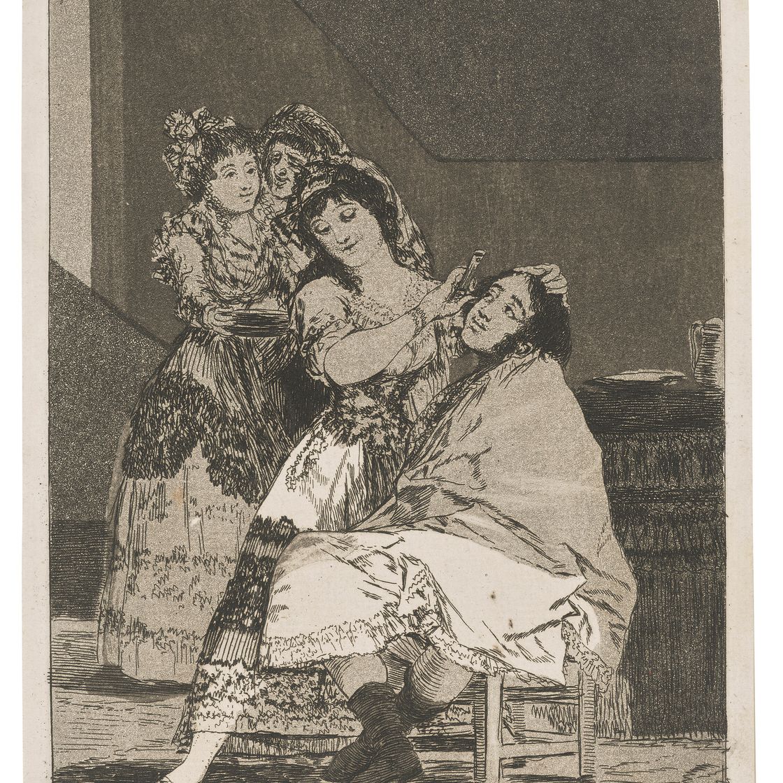 Francisco Goya — Ле Десканьона, фото 35 из Лос-Капричос