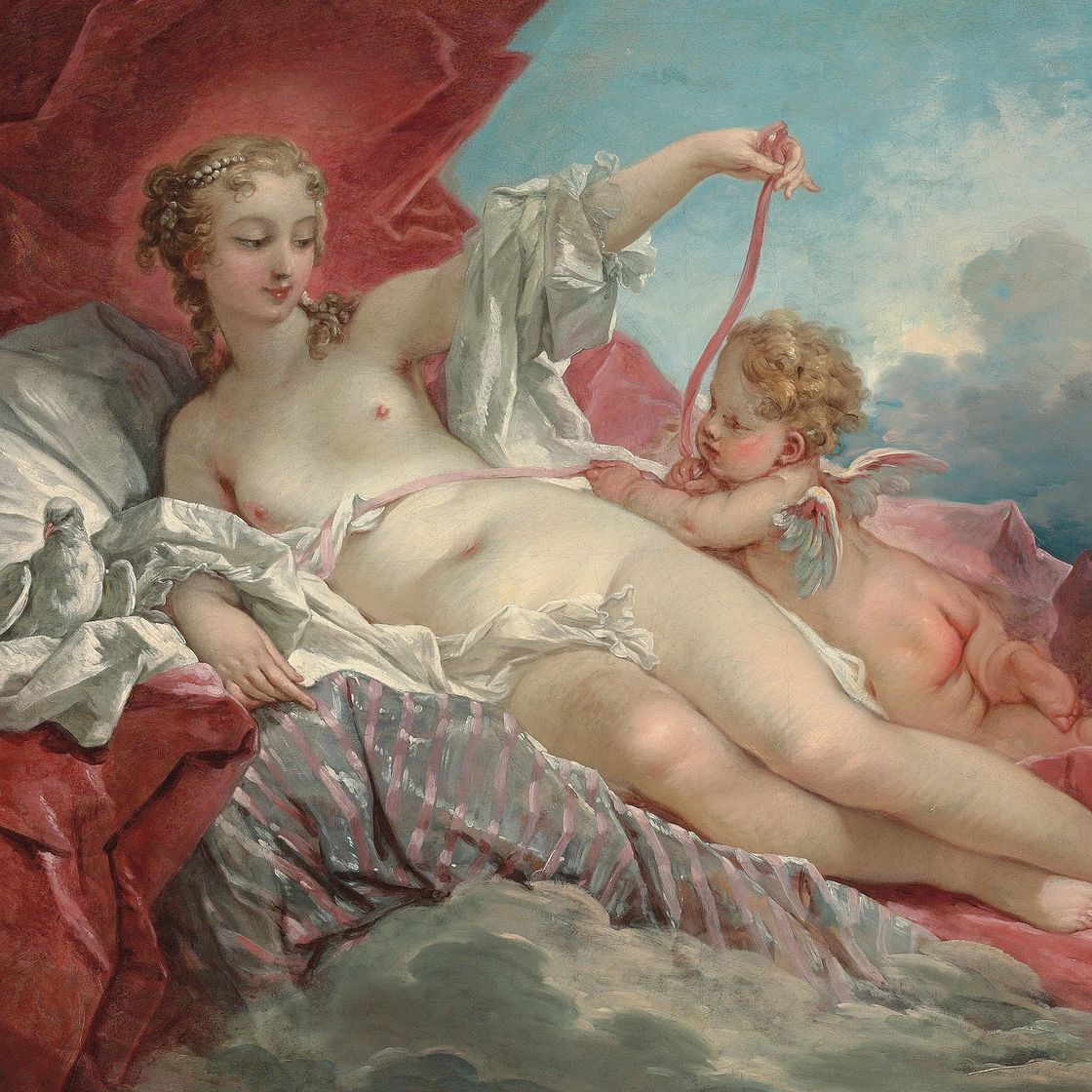 François Boucher — Венера и Купидон, изображение 2