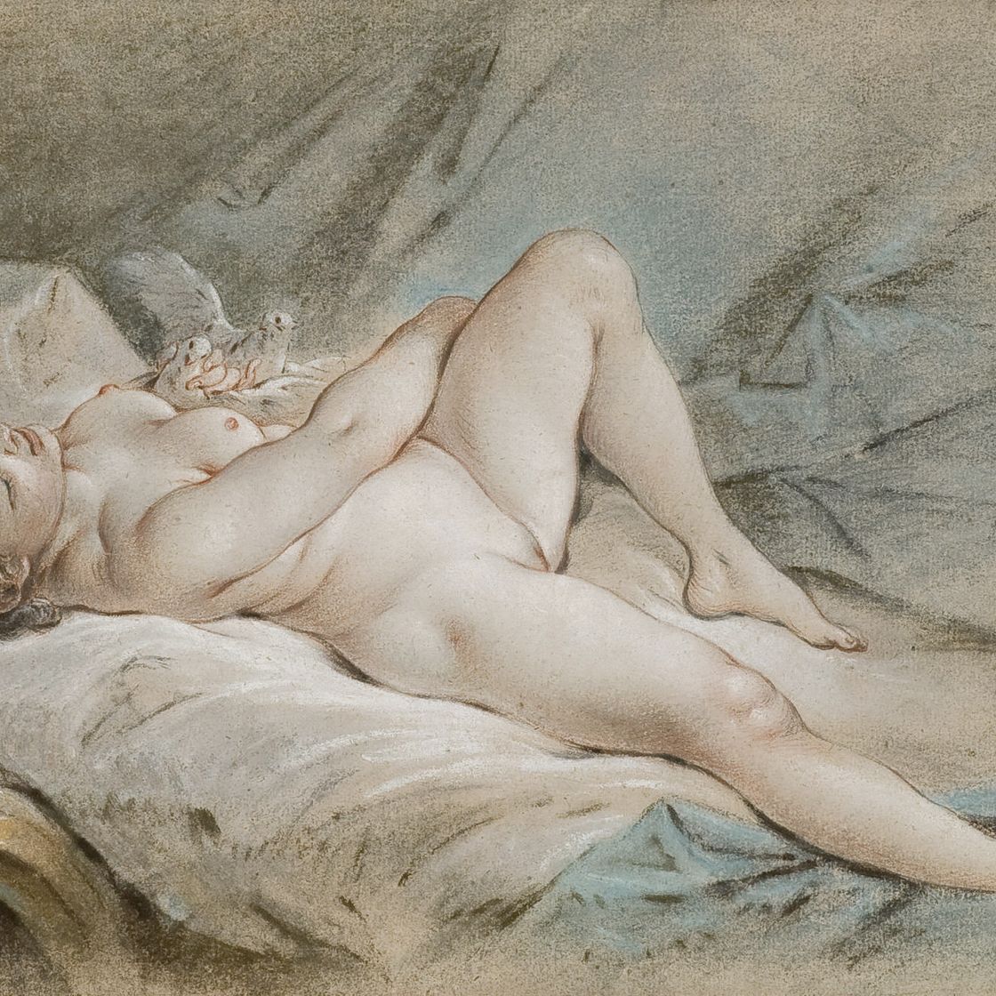 François Boucher — Венус шутит из-за двух коломбов