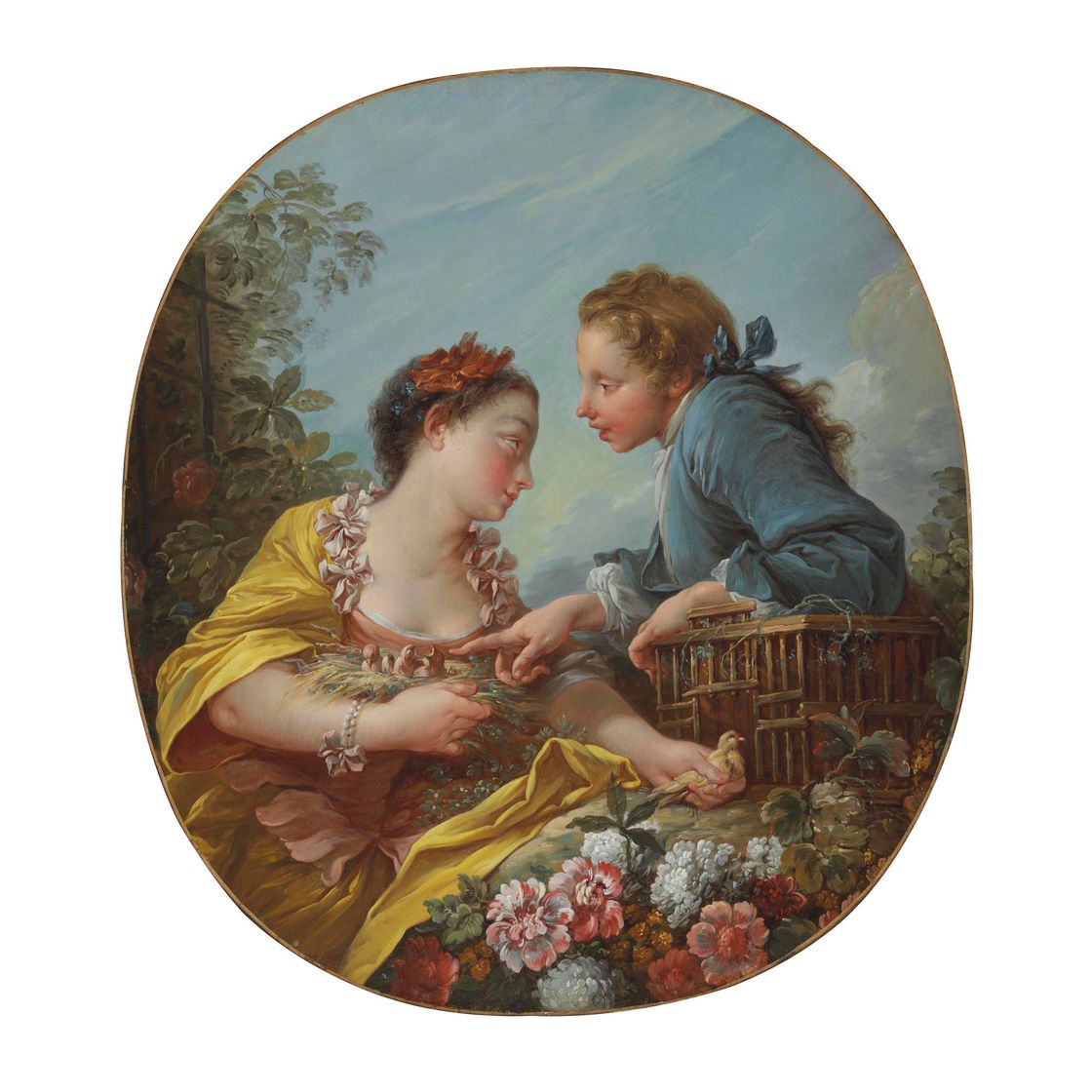 François Boucher — Птичьи гнезда