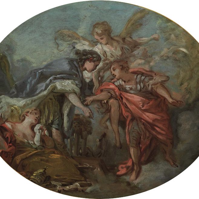 François Boucher — Аллегория