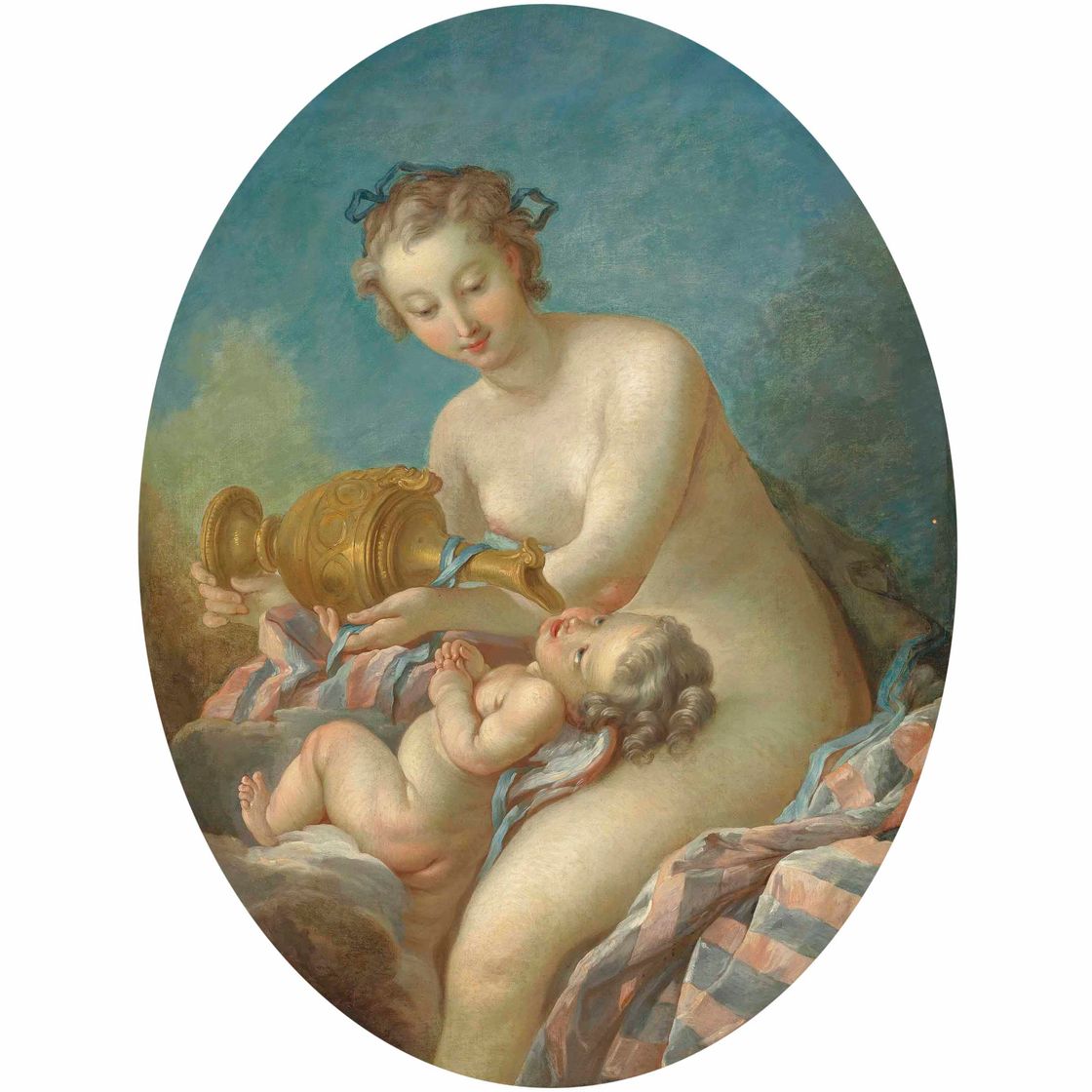 François Boucher — Венера дает нектар Купидону