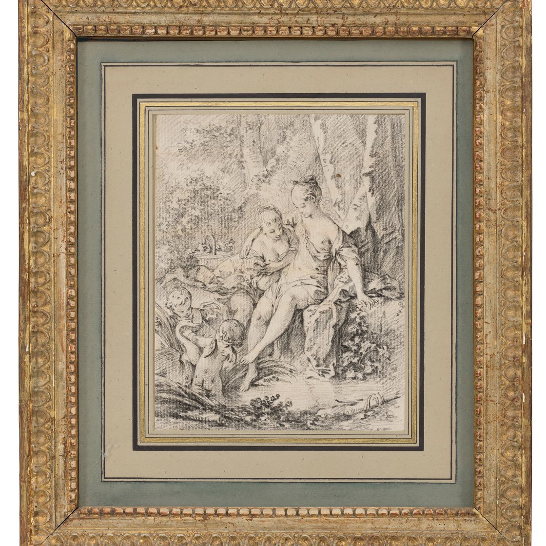 François Boucher — Ванна Венеры или Леды, изображение 2