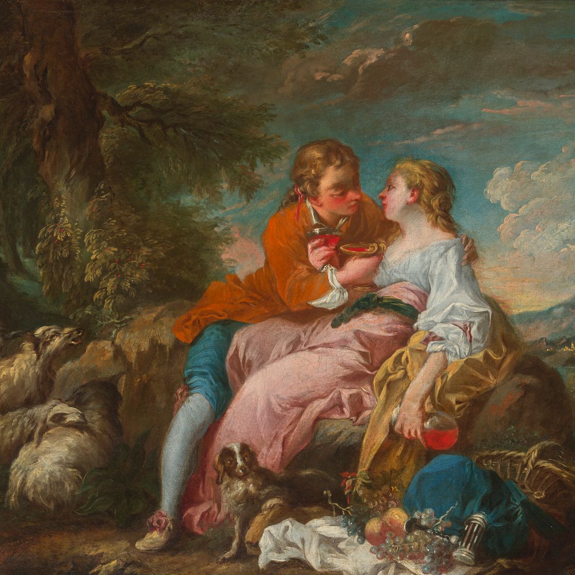 François Boucher — Не пара ли бергеров, изображение 1
