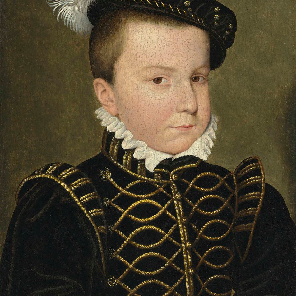François Clouet — Портрет Эркюля-Франсуа, герцога Алансонского и Анжуйского (1555-1584)