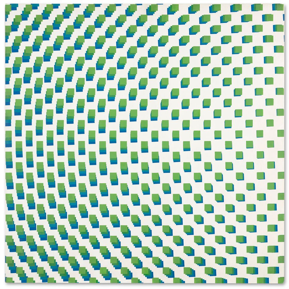 Francois Morellet — Голубая ночь на вершине