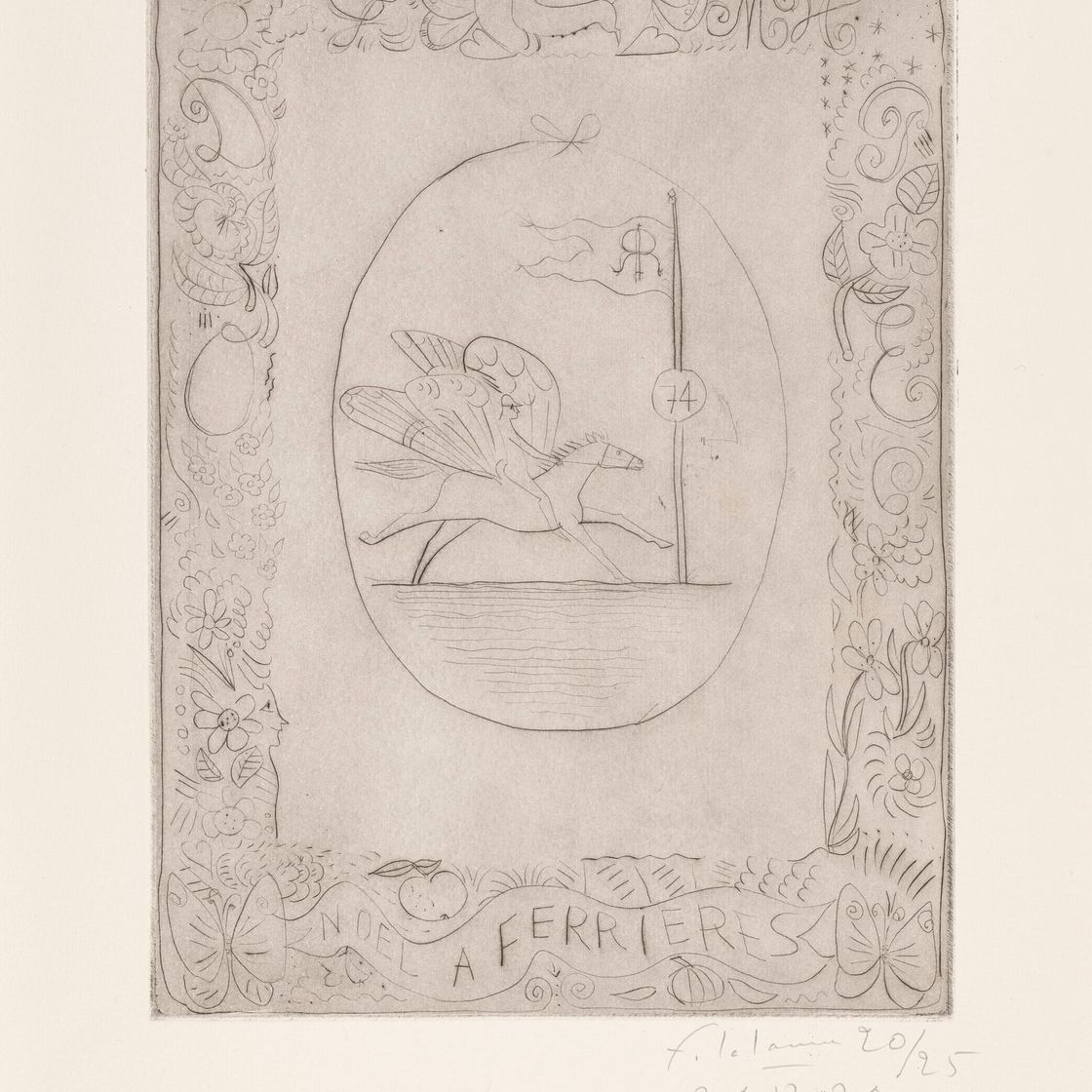 François-Xavier Lalanne — "НОЭЛЬ А ФЕРЬЕР", 1974