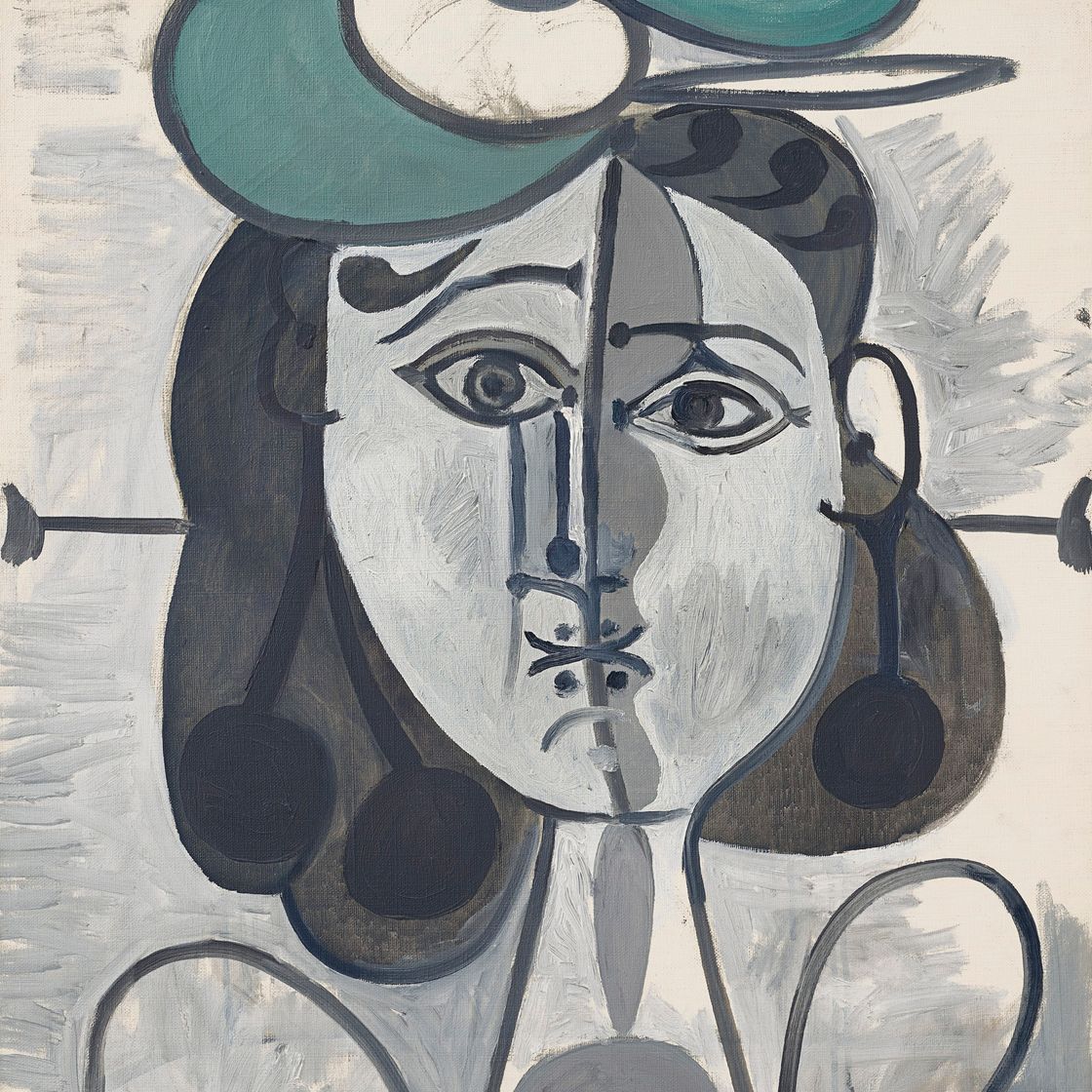 Francoise Gilot — Портрет Франсуазы Жило