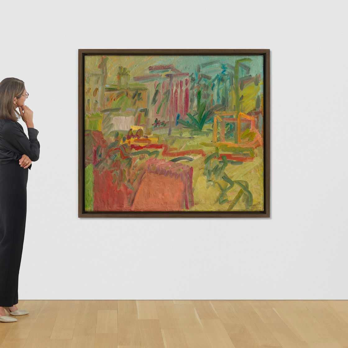 Frank Auerbach — Рождественская елка на Морнингтон-Кресент, изображение 4