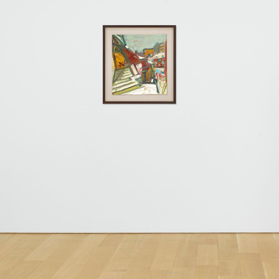 Frank Auerbach — Студии под снегом, изображение 4