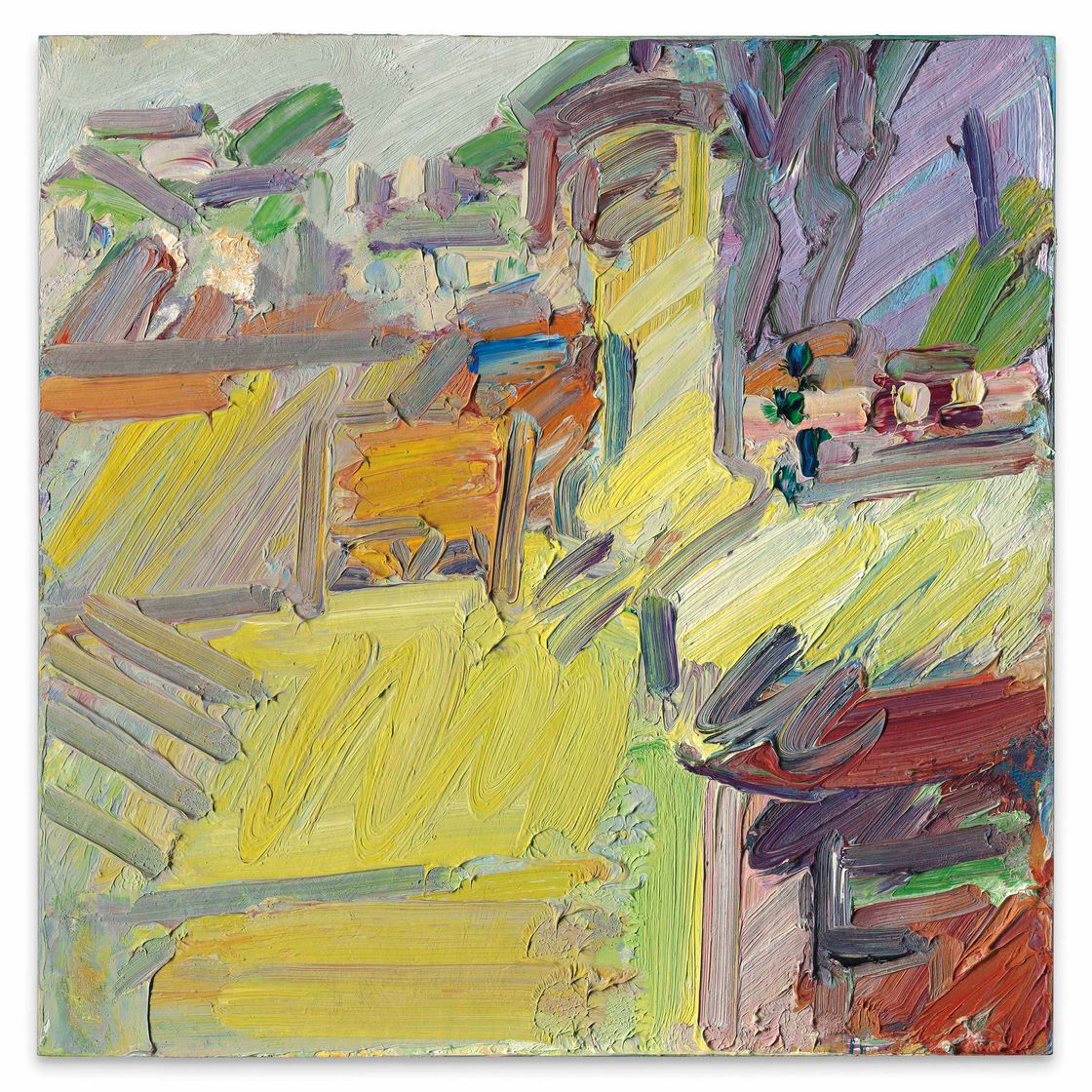 Frank Auerbach — Ящик с колонной