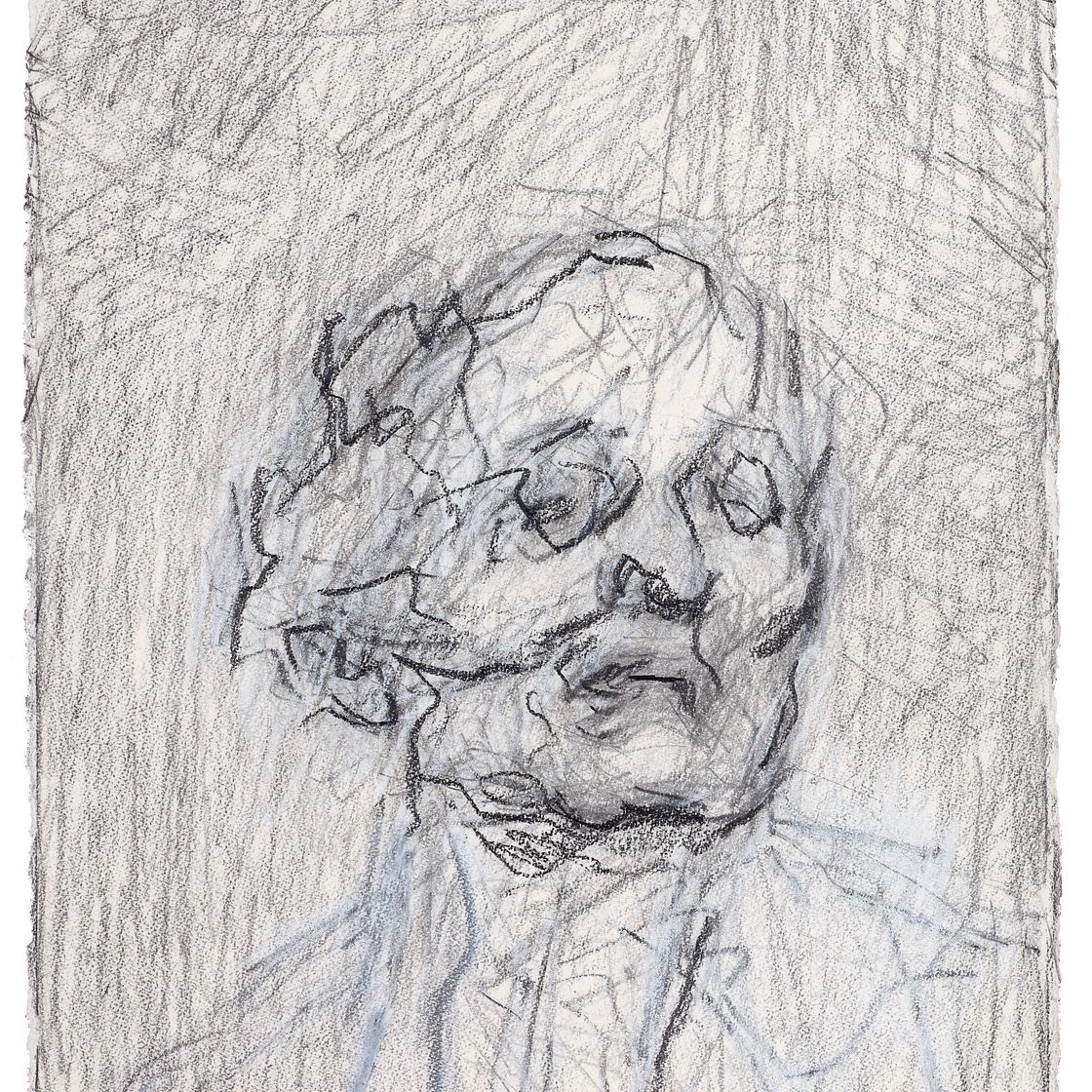 Frank Auerbach — Автопортрет V