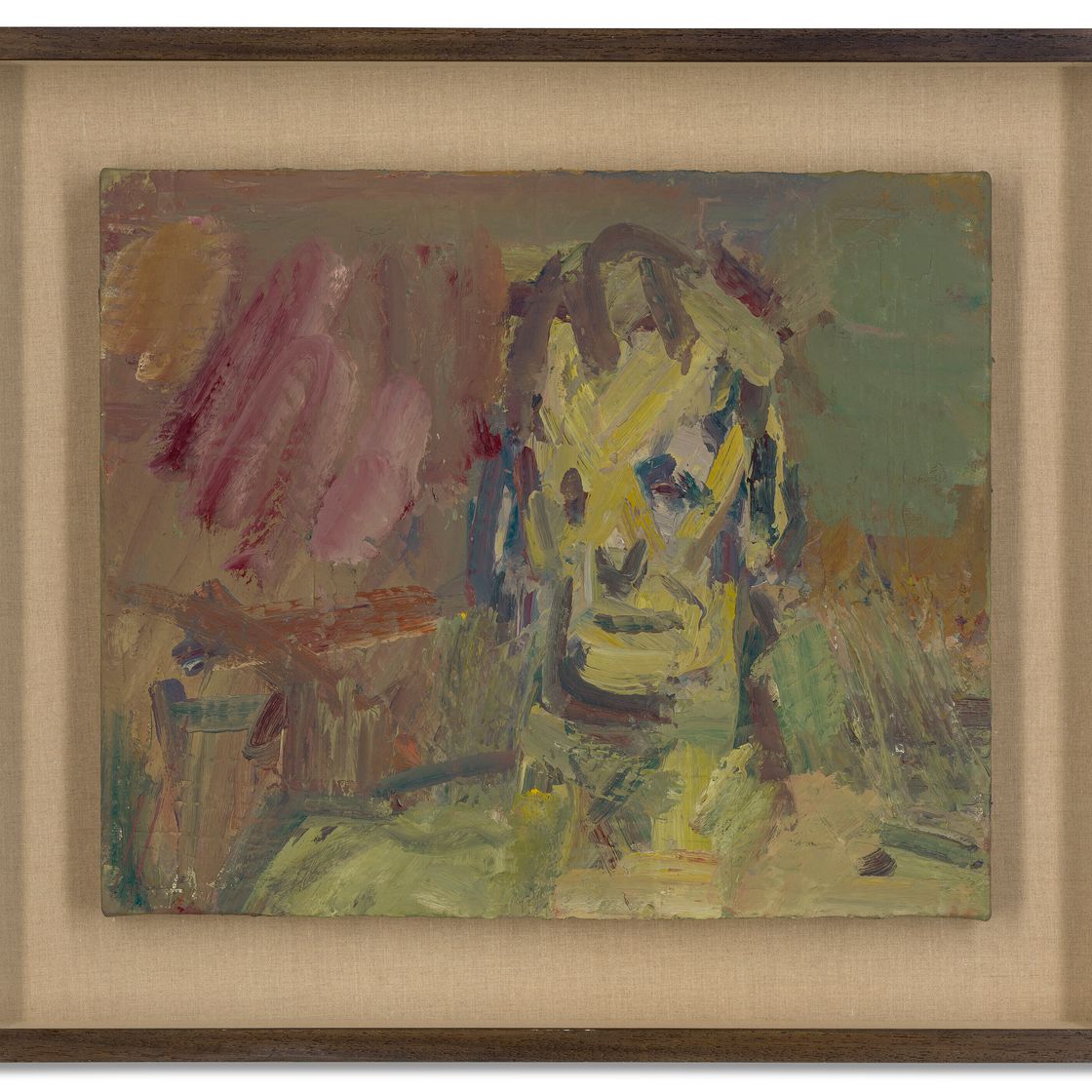 Frank Auerbach — Голова Джейка, изображение 2