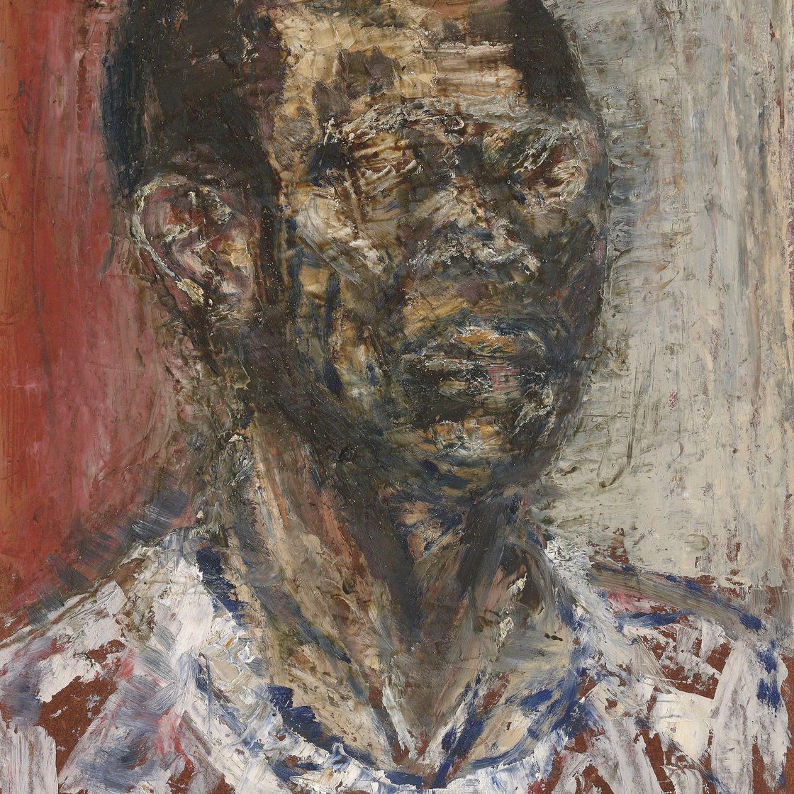 Frank Bowling — Автопортрет