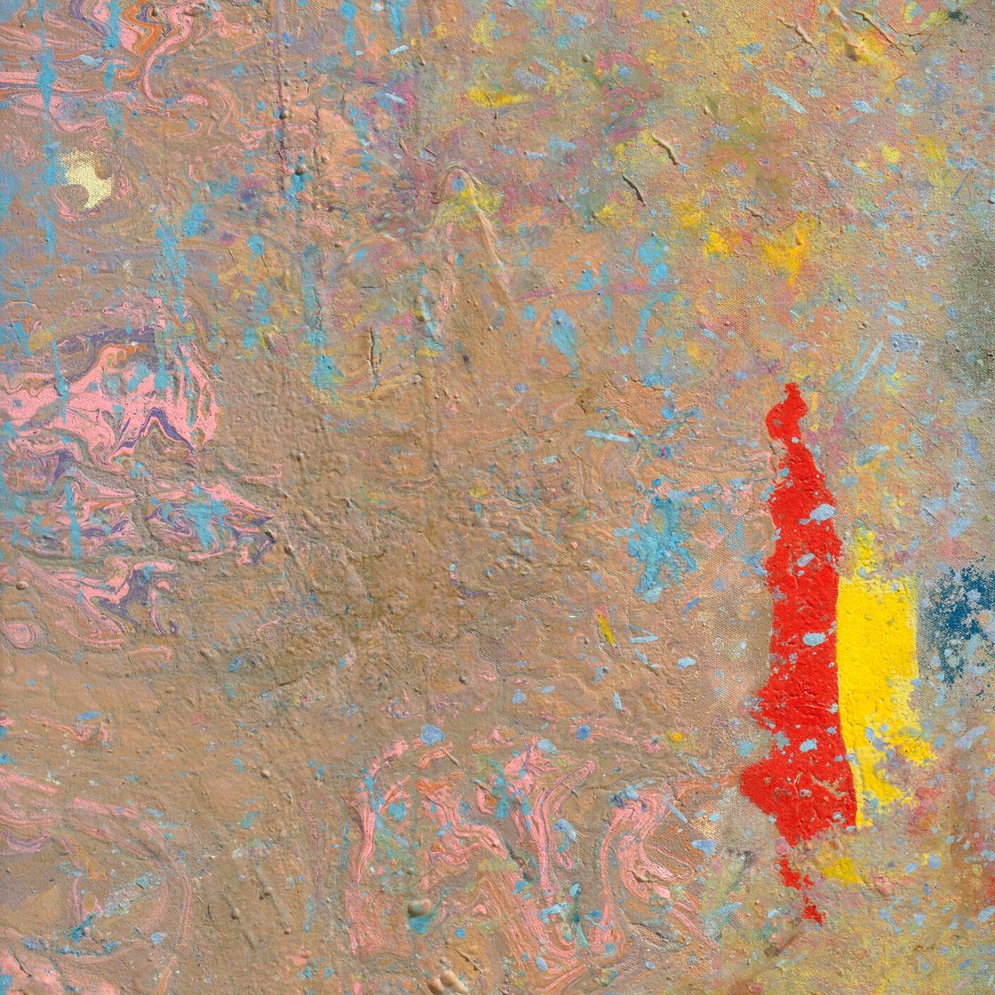 Frank Bowling — Красная свеча, изображение 1