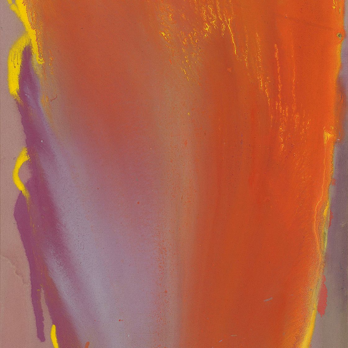 Frank Bowling — Без названия, 1975