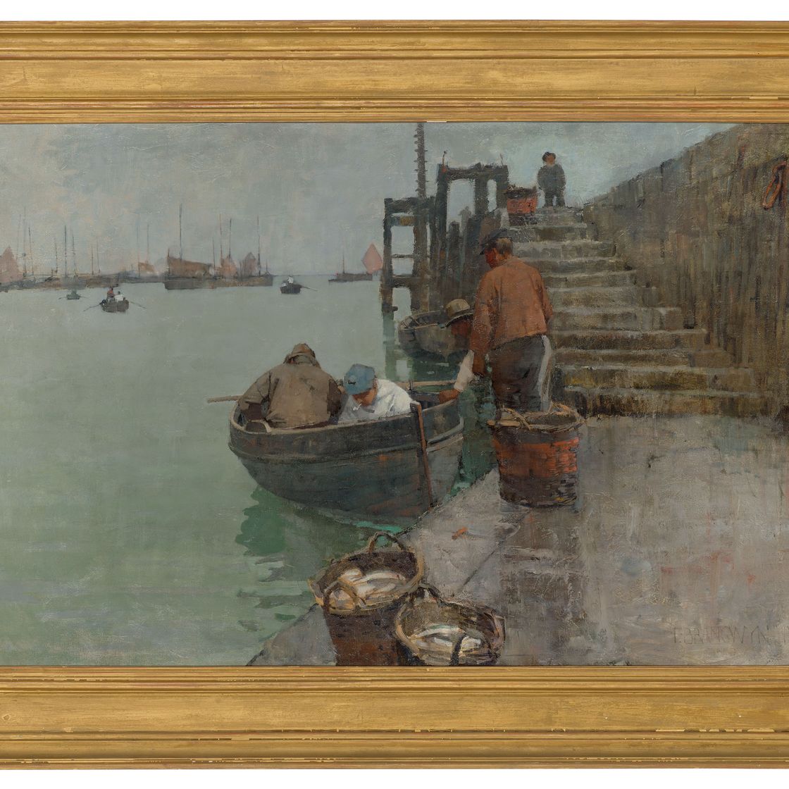 Frank Brangwyn — Последняя загрузка, изображение 2