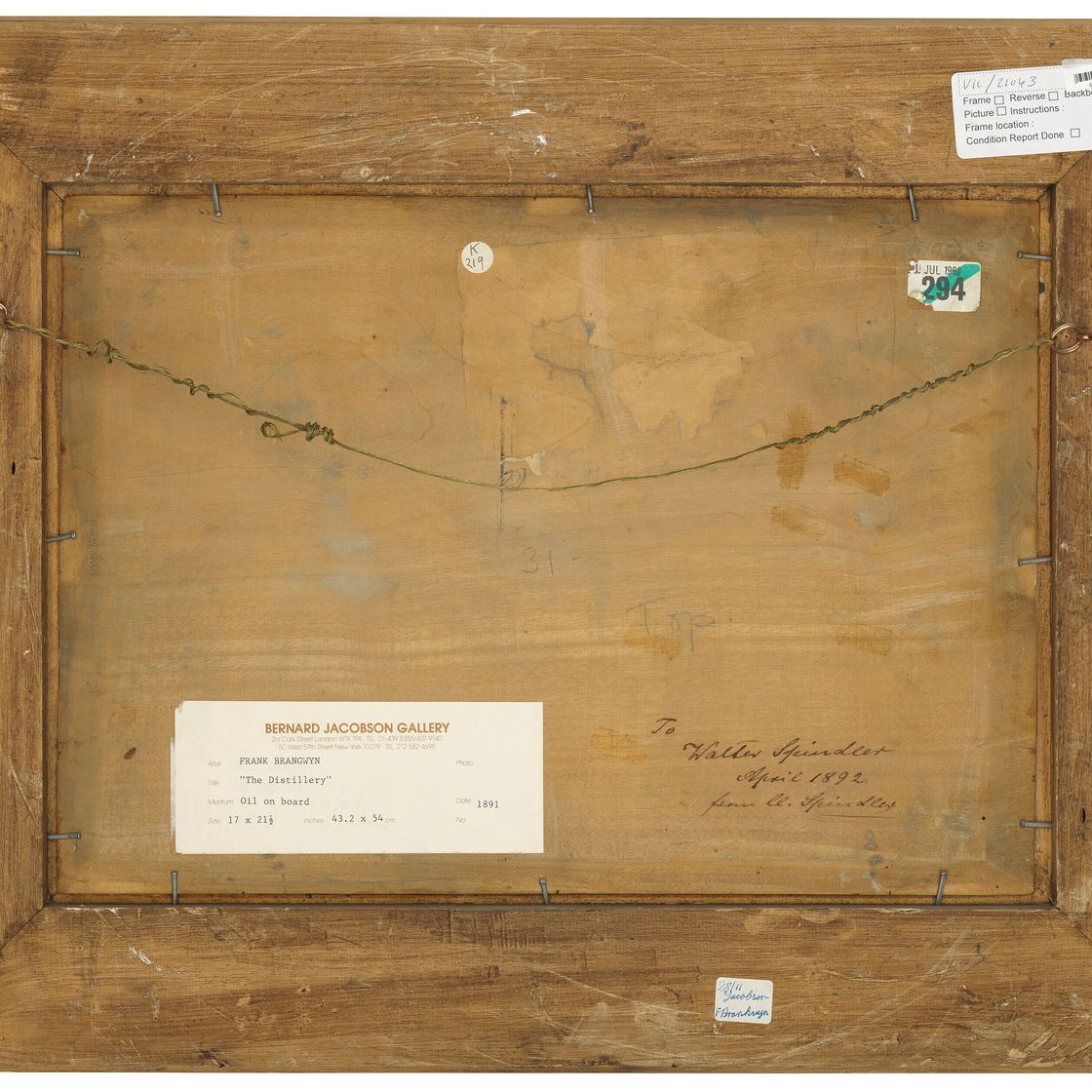 Frank Brangwyn — Еще один Местный Бренди, изображение 3