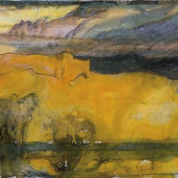 Frank Brangwyn — Янтарный пейзаж