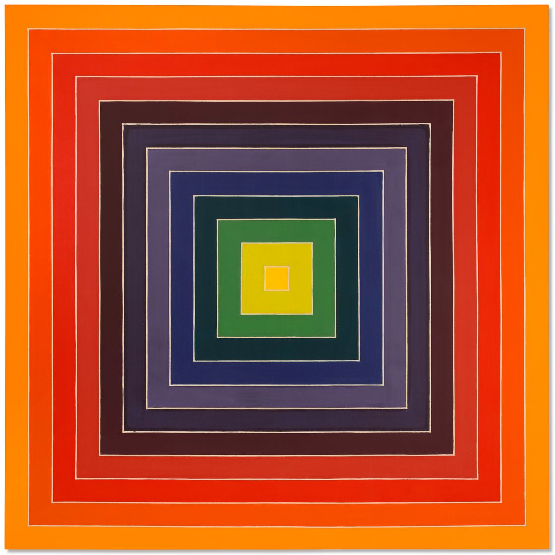 Frank Stella — Без названия (Концентрические квадраты), изображение 1
