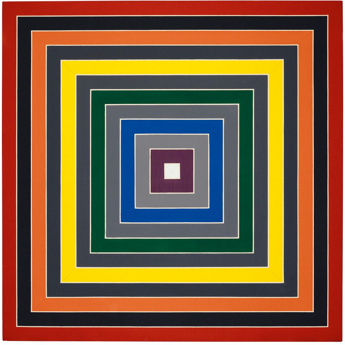 Frank Stella — Серая схватка IX (одиночная)