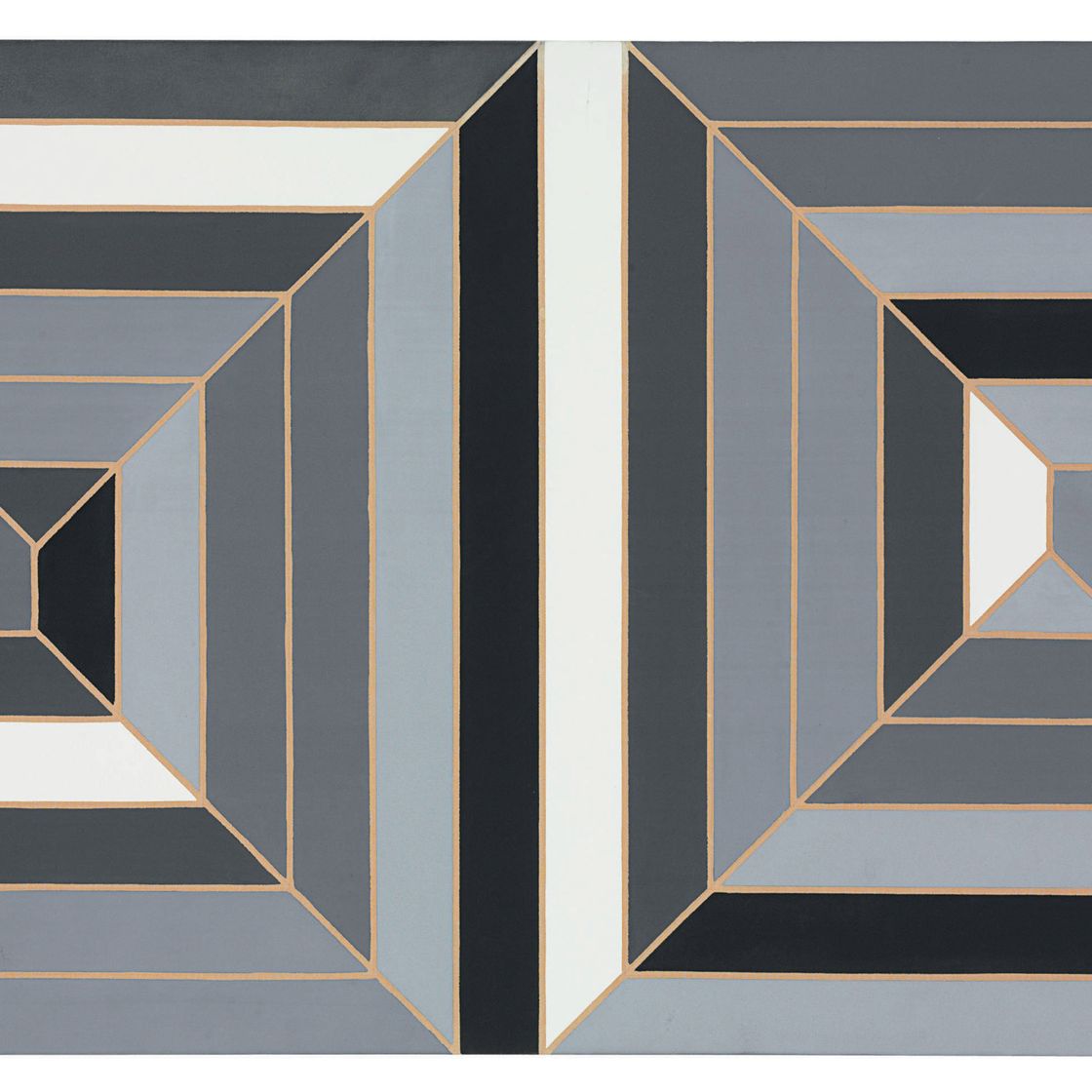 Frank Stella — Двойной лабиринт II