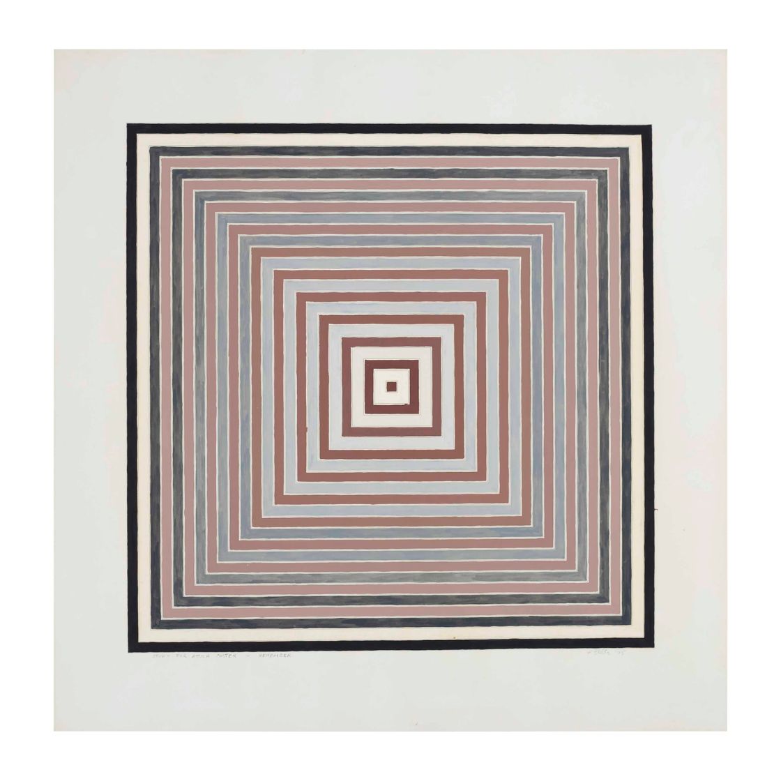 Frank Stella — Изучайте афишу Аттики - Помните