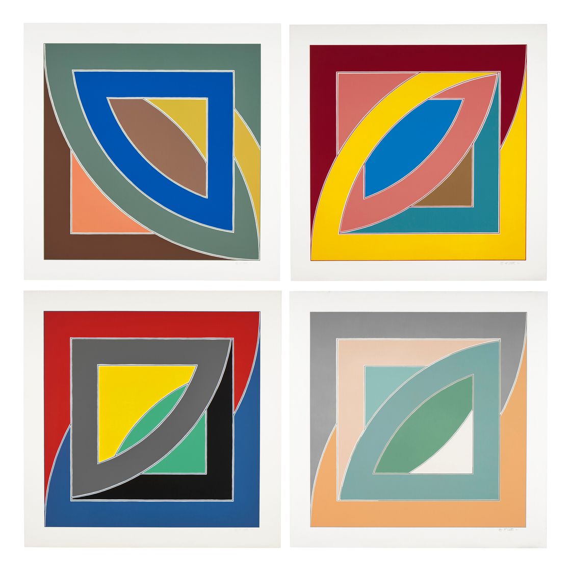 Frank Stella — Река прудов I-IV, изображение 1
