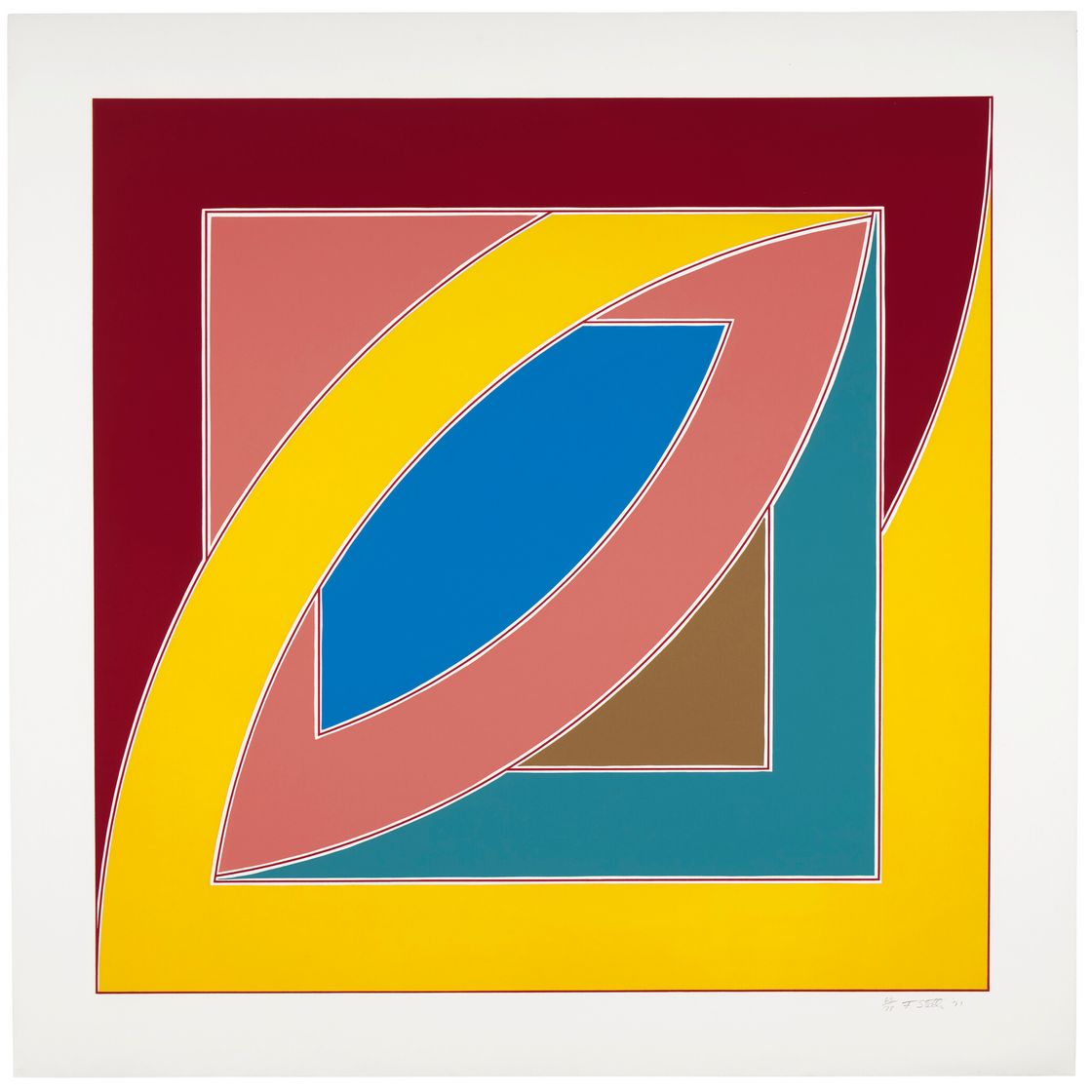 Frank Stella — Река прудов I-IV, изображение 3