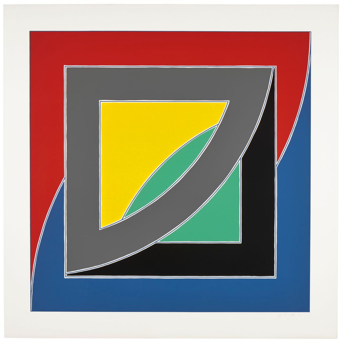 Frank Stella — Река прудов I-IV, изображение 4