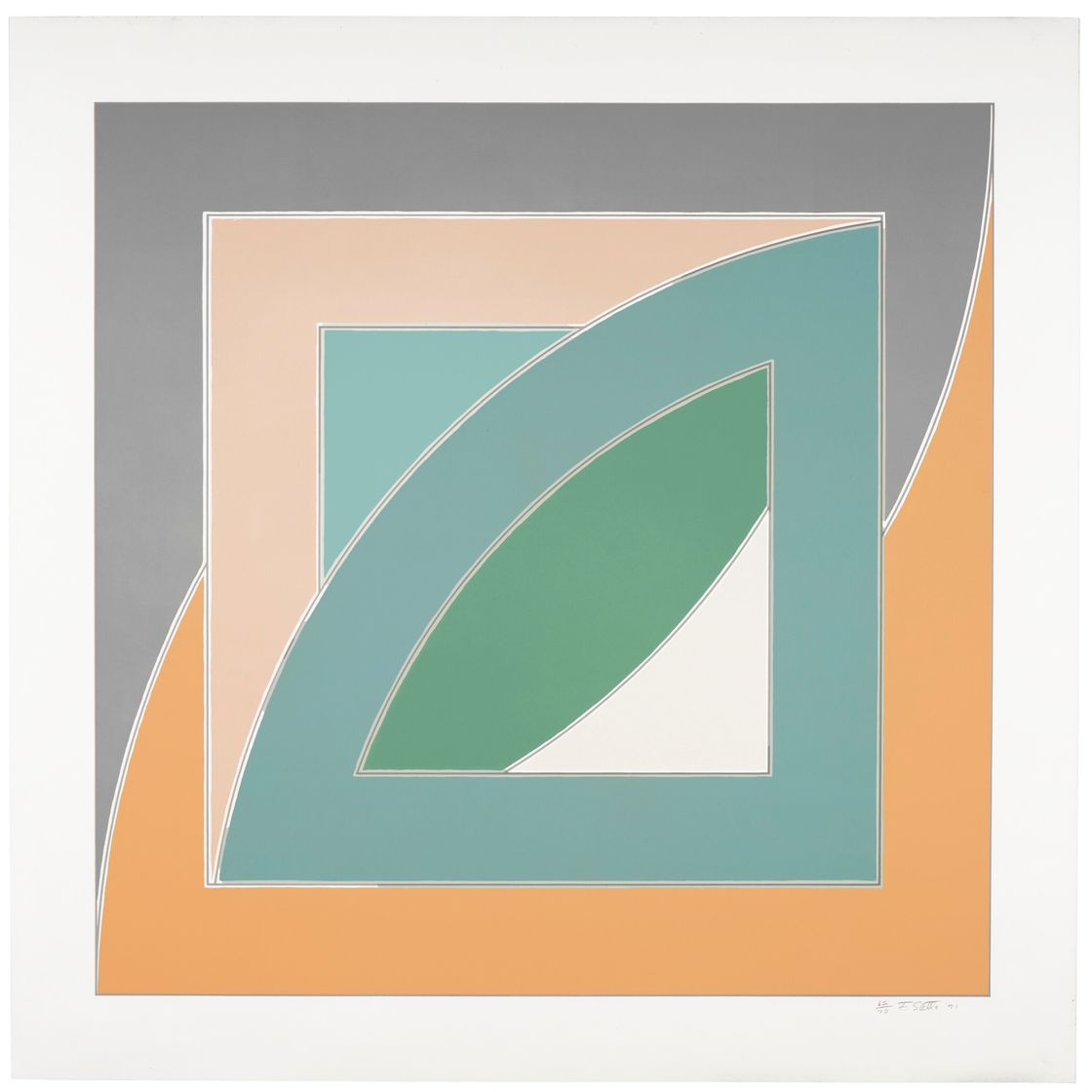 Frank Stella — Река прудов I-IV, изображение 5