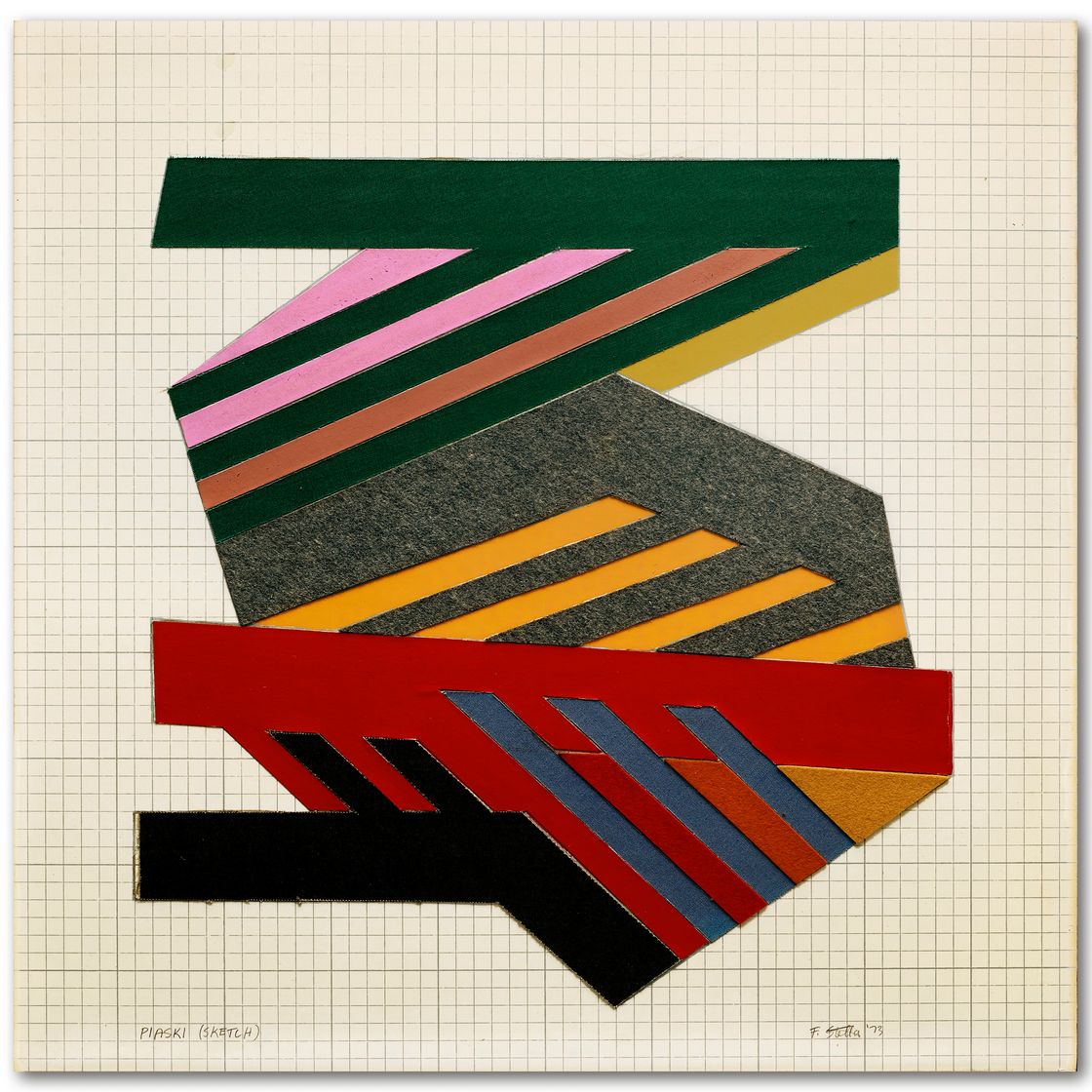 Frank Stella — Пиаски (эскиз), изображение 1